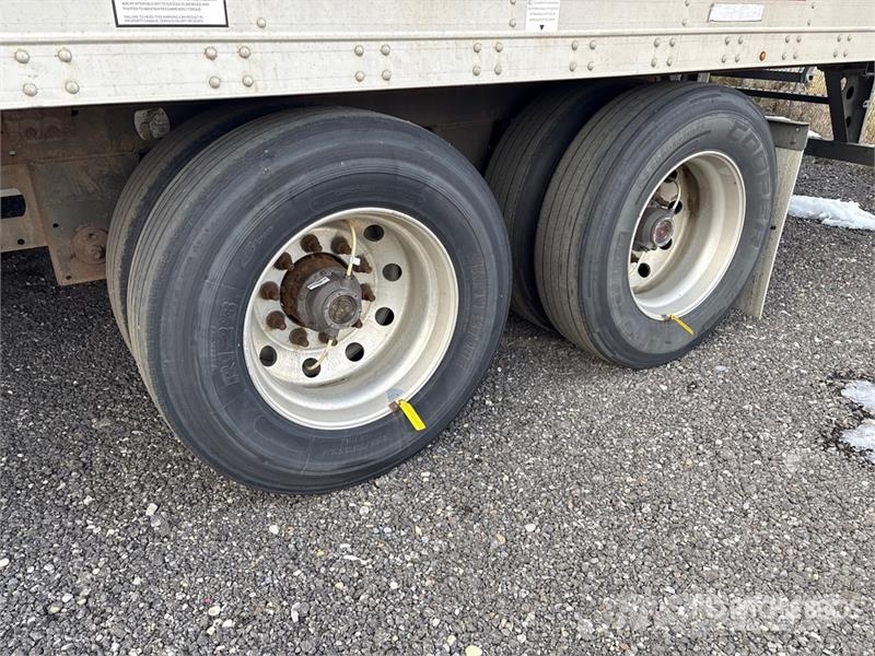 CIMC 53 ft x 102 in T/A Refrigerated Trailer نصف مقطورات بدرجة حرارة قابلة للضبط