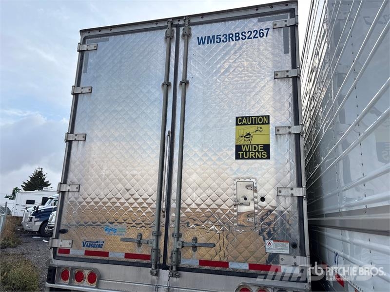 CIMC 53 ft x 102 in T/A Refrigerated Trailer نصف مقطورات بدرجة حرارة قابلة للضبط