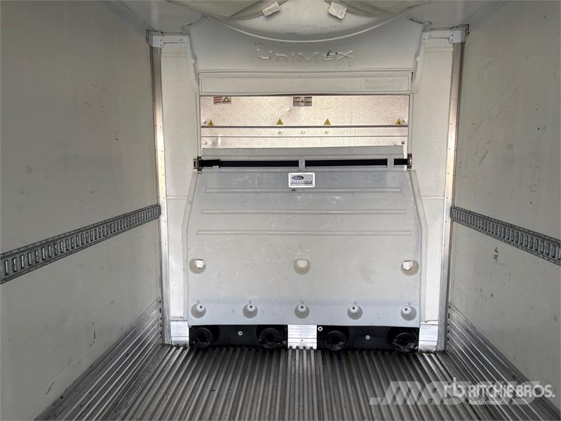CIMC 53 ft x 102 in T/A Refrigerated Trailer نصف مقطورات بدرجة حرارة قابلة للضبط