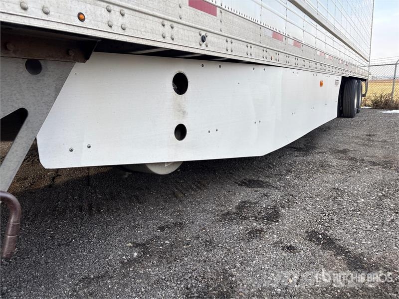 CIMC 53 ft x 102 in T/A Refrigerated Trailer نصف مقطورات بدرجة حرارة قابلة للضبط