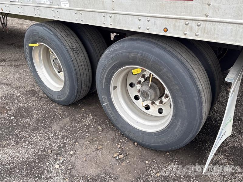 CIMC 53 ft x 102 in T/A Refrigerated Trailer Semi-trailer med Kølefunktion