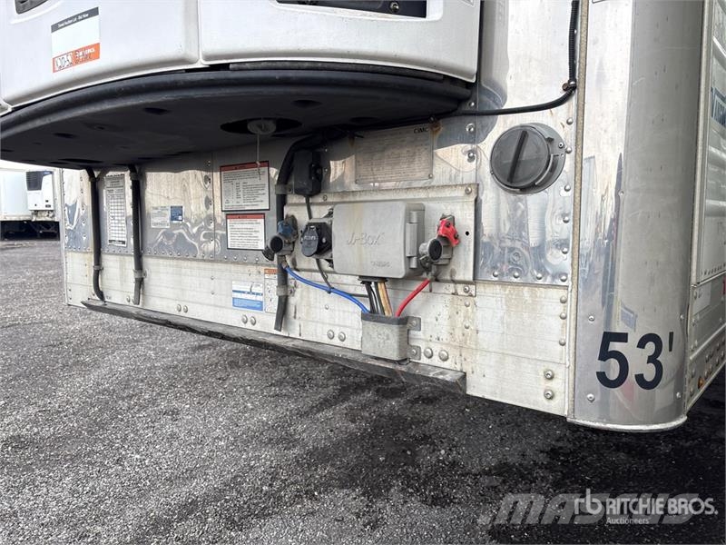 CIMC 53 ft x 102 in T/A Refrigerated Trailer Semi-trailer med Kølefunktion