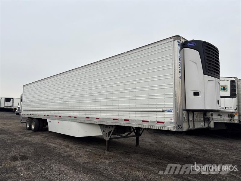 CIMC 53 ft x 102 in T/A Refrigerated Trailer Semi-trailer med Kølefunktion