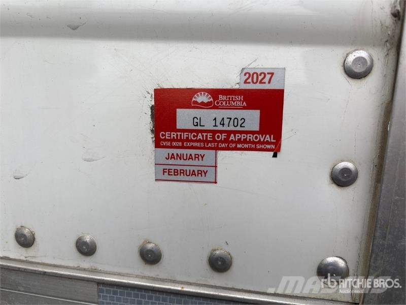 CIMC 53 ft x 102 in T/A Refrigerated Trailer Semi-trailer med Kølefunktion