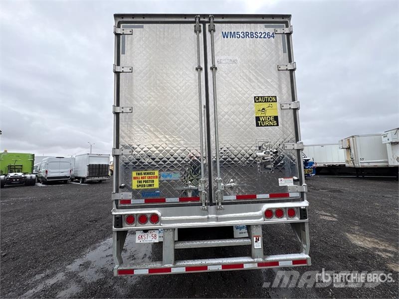 CIMC 53 ft x 102 in T/A Refrigerated Trailer Semi-trailer med Kølefunktion