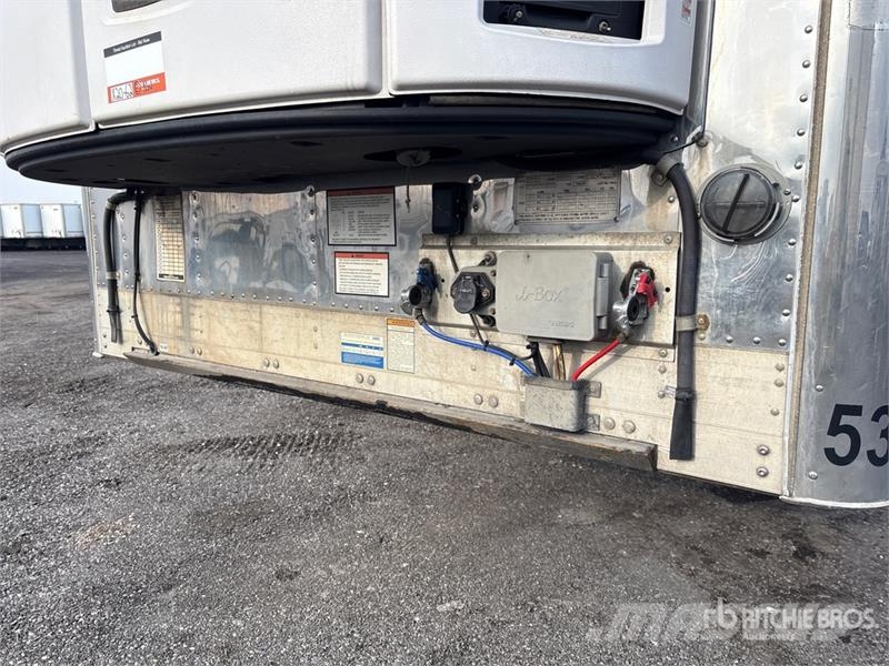 CIMC 53 ft x 102 in T/A Refrigerated Trailer نصف مقطورات بدرجة حرارة قابلة للضبط