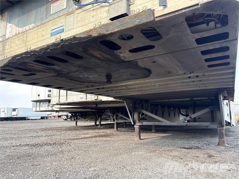 CIMC 53 ft x 102 in T/A Refrigerated Trailer نصف مقطورات بدرجة حرارة قابلة للضبط