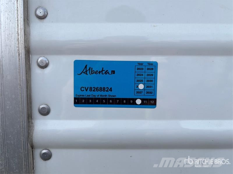 CIMC 53 ft x 102 in T/A Refrigerated Trailer نصف مقطورات بدرجة حرارة قابلة للضبط
