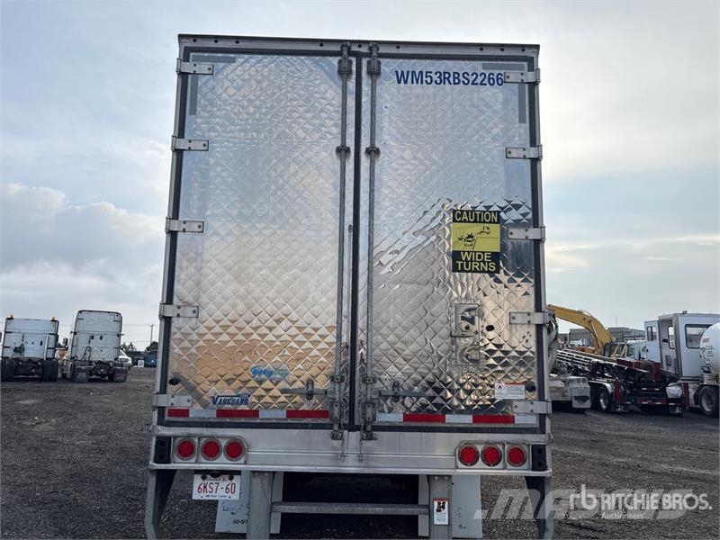 CIMC 53 ft x 102 in T/A Refrigerated Trailer نصف مقطورات بدرجة حرارة قابلة للضبط