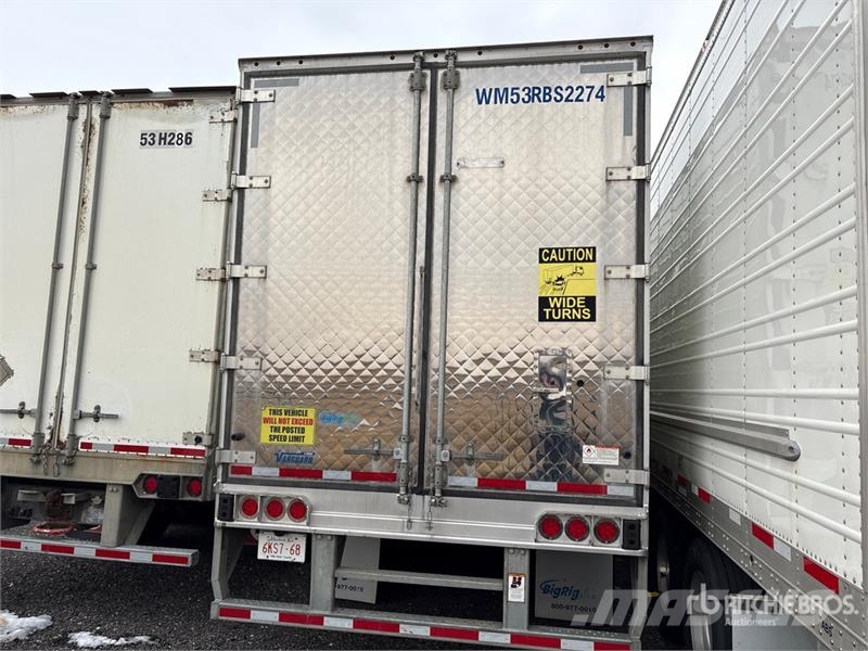 CIMC 53 ft x 102 in T/A Refrigerated Trailer Semi-trailer med Kølefunktion