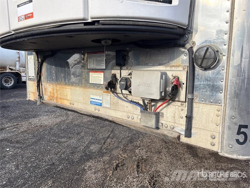 CIMC 53 ft x 102 in T/A Refrigerated Trailer نصف مقطورات بدرجة حرارة قابلة للضبط