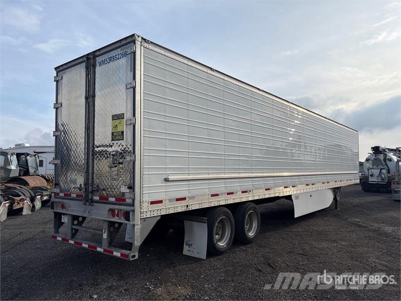 CIMC 53 ft x 102 in T/A Refrigerated Trailer نصف مقطورات بدرجة حرارة قابلة للضبط