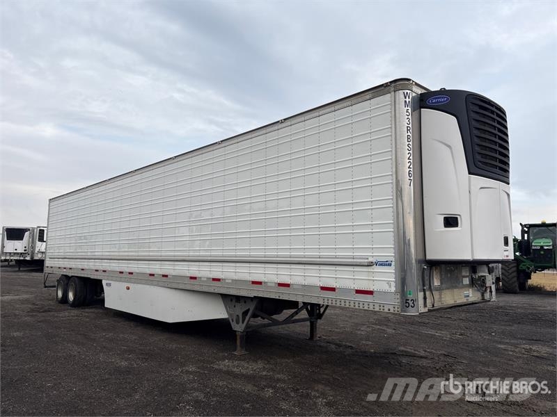 CIMC 53 ft x 102 in T/A Refrigerated Trailer نصف مقطورات بدرجة حرارة قابلة للضبط