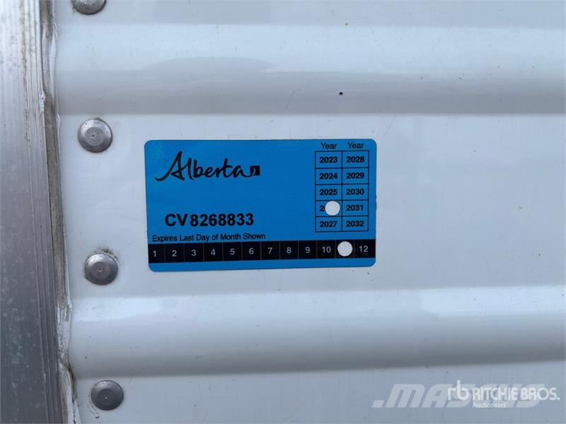 CIMC 53 ft x 102 in T/A Refrigerated Trailer نصف مقطورات بدرجة حرارة قابلة للضبط