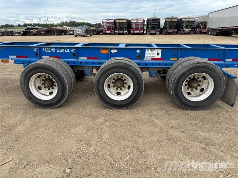 CIMC EX53M3OTC00 Tri/A Extendable Container Trailer Reboques Containerframe