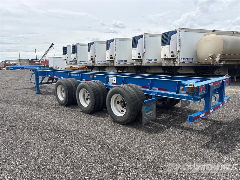 CIMC EX53M3OTC00 Tri/A Extendable Container Trailer Containerframe/Skiploader trailers