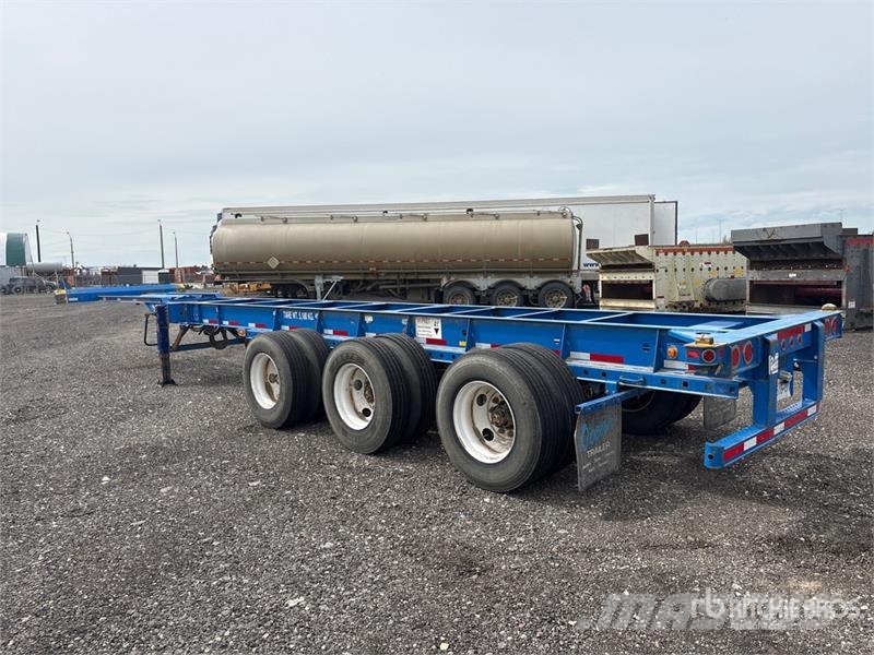 CIMC EX53M3OTC00 Tri/A Extendable Container Trailer Containerframe/Skiploader trailers