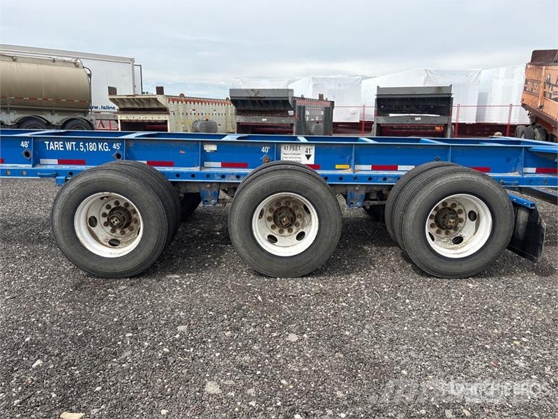 CIMC EX53M3OTC00 Tri/A Extendable Container Trailer Containerframe/Skiploader trailers
