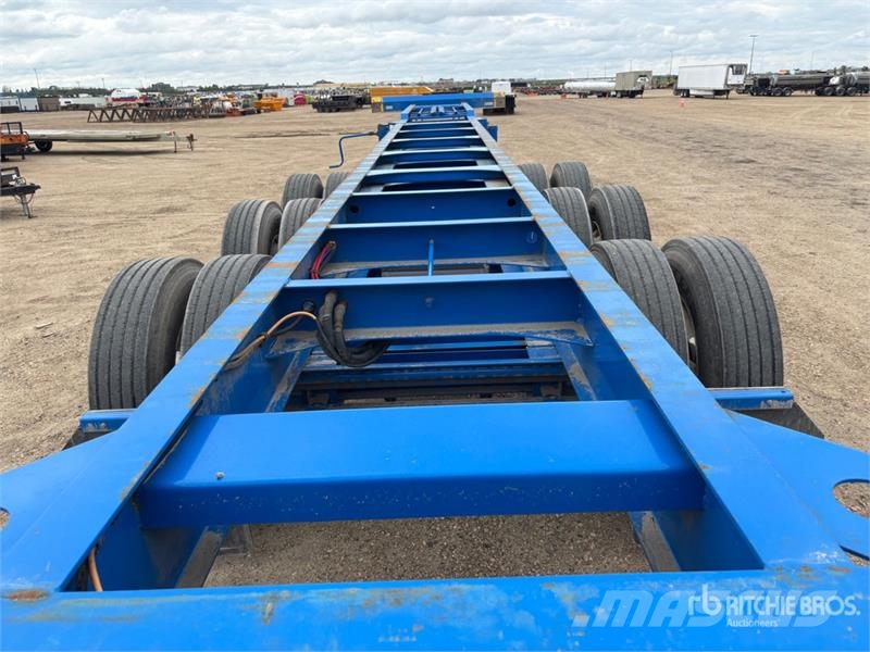 CIMC EX53M3OTC00 Tri/A Extendable Container Trailer Reboques Containerframe