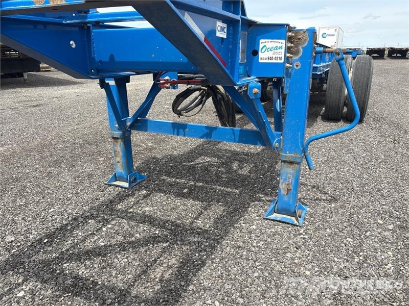 CIMC EX53M3OTC00 Tri/A Extendable Container Trailer Containerframe/Skiploader trailers