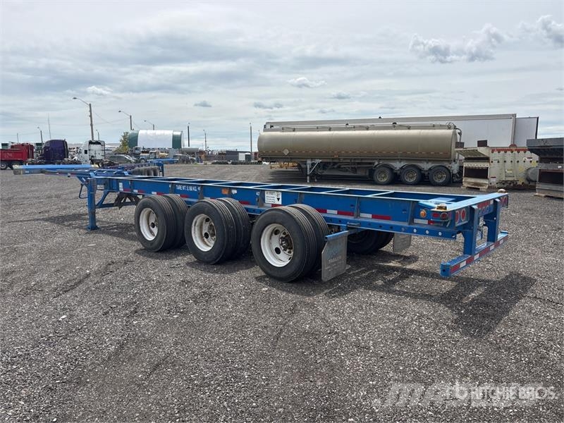 CIMC EX53M3OTC00 Tri/A Extendable Container Trailer Containeranhänger
