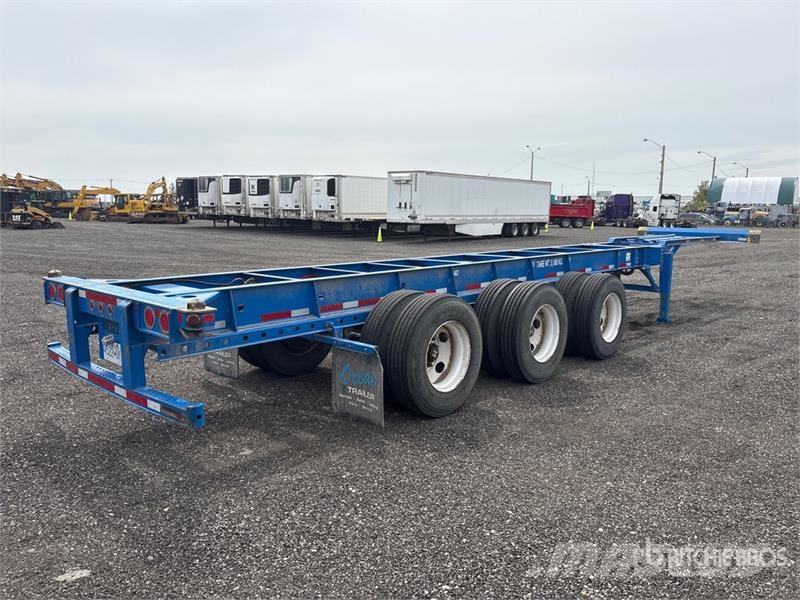 CIMC EX53M3OTC00 Tri/A Extendable Container Trailer Containeranhänger