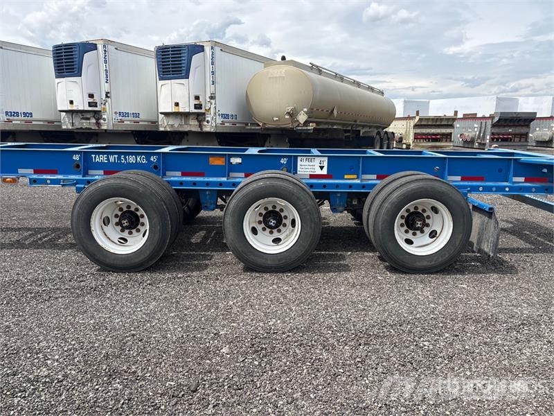 CIMC EX53M3OTC00 Tri/A Extendable Container Trailer Containerframe/Skiploader trailers