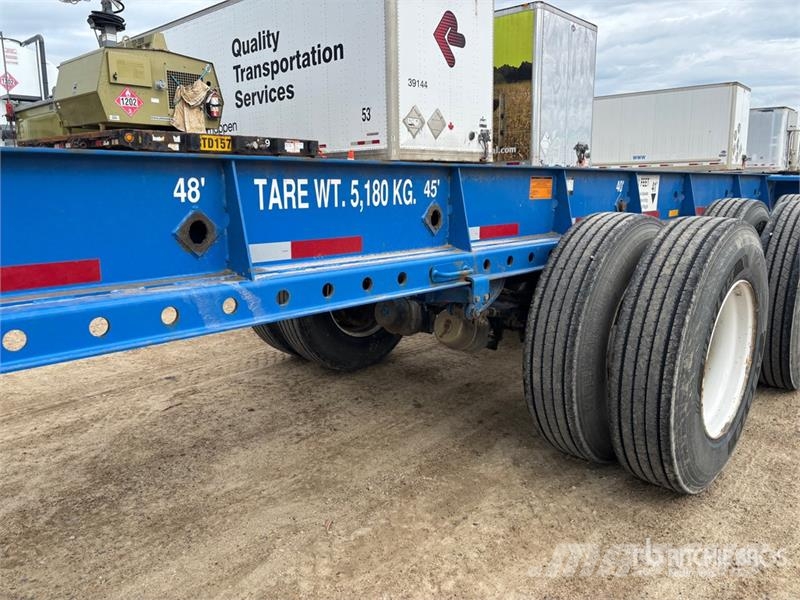 CIMC EX53M3OTC00 Tri/A Extendable Container Trailer Reboques Containerframe