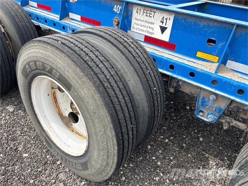 CIMC EX53M3OTC00 Tri/A Extendable Container Trailer Containerframe/Skiploader trailers