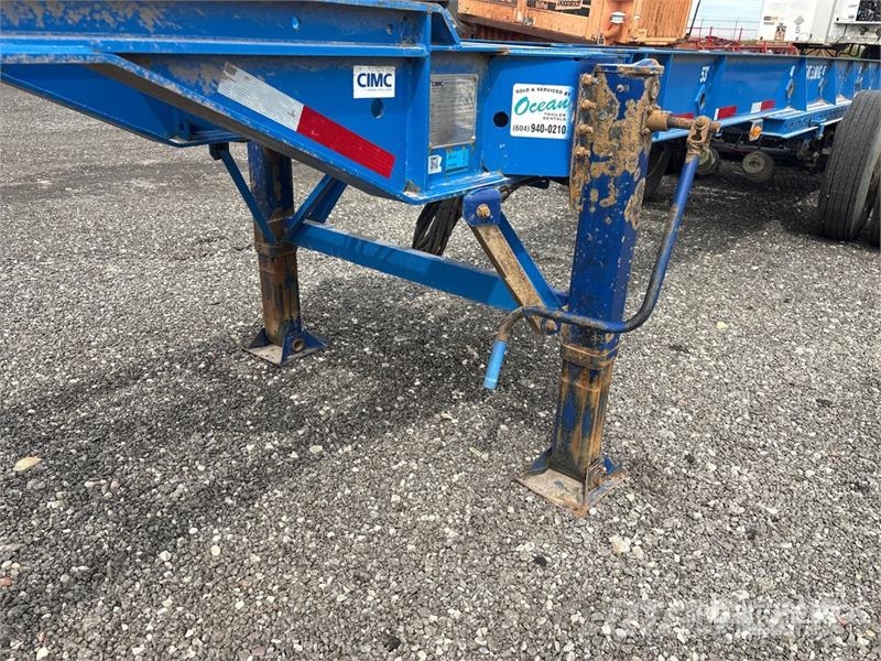 CIMC EX53M3OTC00 Tri/A Extendable Container Trailer Containerframe/Skiploader trailers