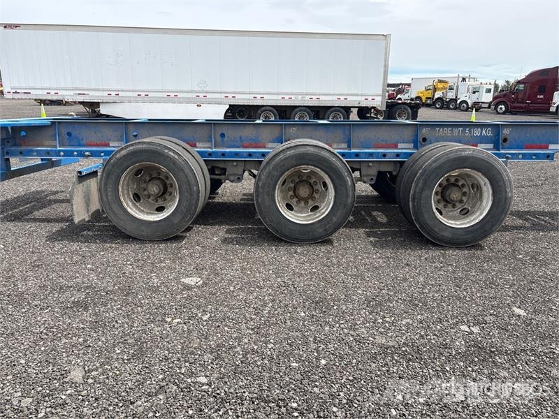 CIMC EX53M3OTC00 Tri/A Extendable Container Trailer Containerframe/Skiploader trailers