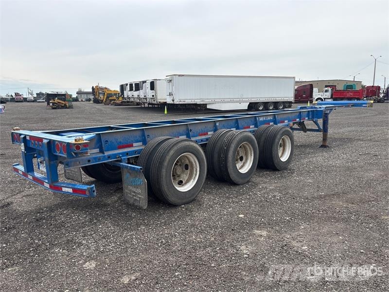 CIMC EX53M3OTC00 Tri/A Extendable Container Trailer Containerframe/Skiploader trailers