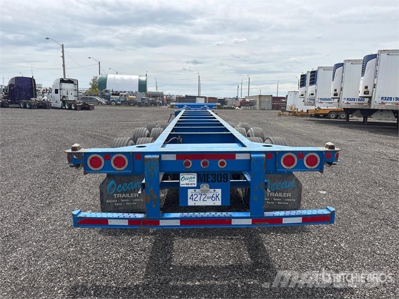 CIMC EX53M3OTC00 Tri/A Extendable Container Trailer Containerframe/Skiploader trailers