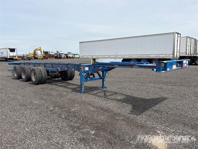 CIMC EX53M3OTC00 Tri/A Extendable Container Trailer Containerframe/Skiploader trailers