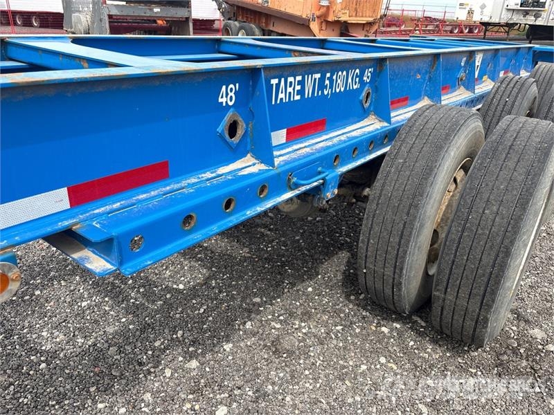 CIMC EX53M3OTC00 Tri/A Extendable Container Trailer Containerframe/Skiploader trailers