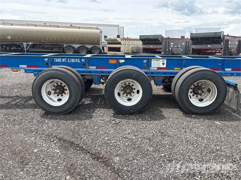 CIMC EX53M3OTC00 Tri/A Extendable Container Trailer Containeranhänger