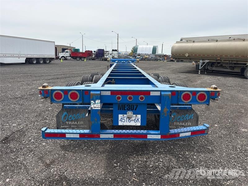 CIMC EX53M3OTC00 Tri/A Extendable Container Trailer Containerframe/Skiploader trailers