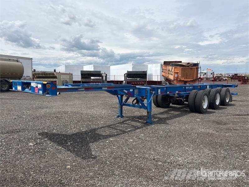 CIMC EX53M3OTC00 Tri/A Extendable Container Trailer Containeranhänger