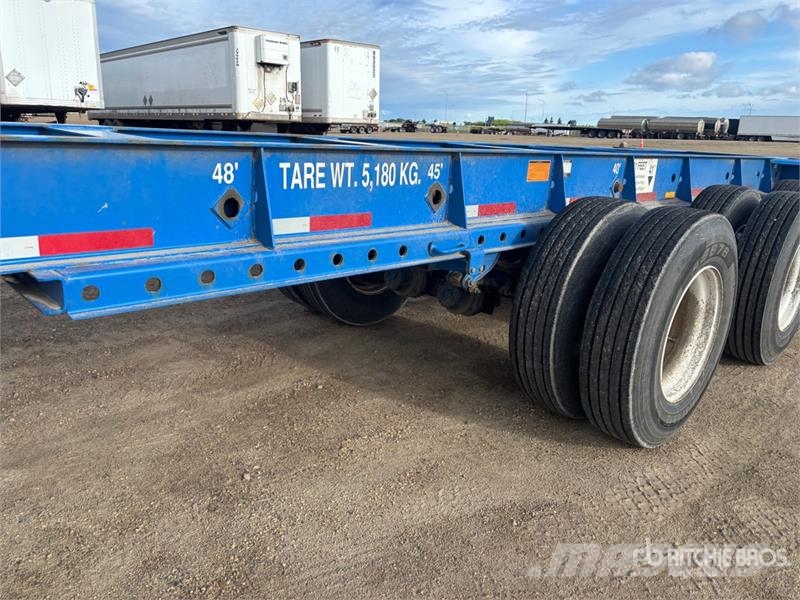 CIMC EX53M3OTC00 Tri/A Extendable Container Trailer Reboques Containerframe
