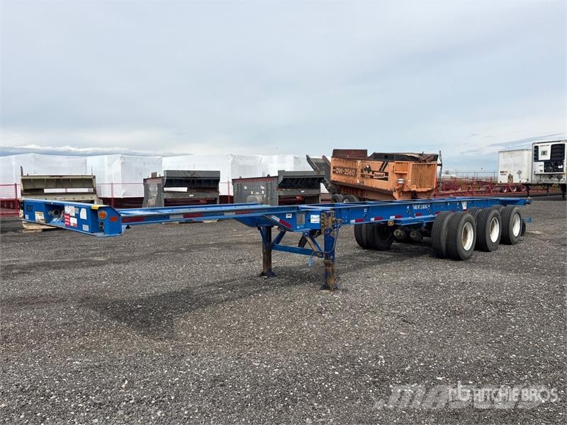 CIMC EX53M3OTC00 Tri/A Extendable Container Trailer Containerframe/Skiploader trailers