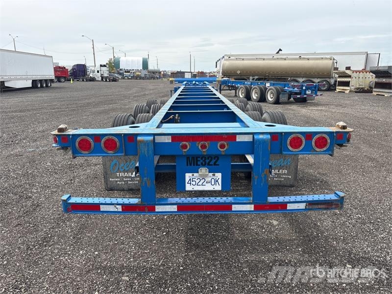 CIMC EX53M3OTC00 Tri/A Extendable Container Trailer Containeranhänger