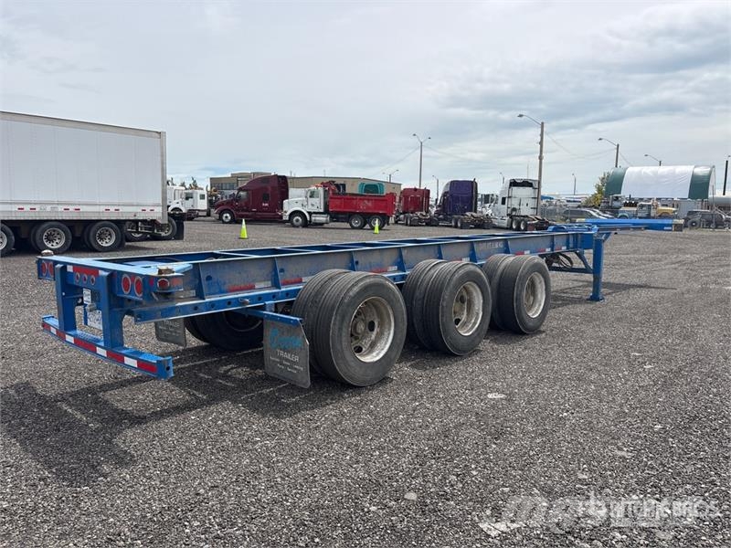 CIMC EX53M3OTC00 Tri/A Extendable Container Trailer Containerframe/Skiploader trailers