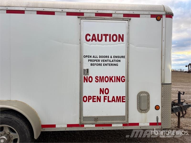 CJay CJ716 16 ft T/A Enclosed Trailer Remorque Fourgon