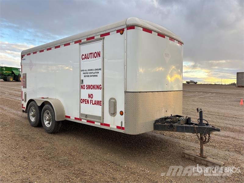 CJay CJ716 16 ft T/A Enclosed Trailer Remorque Fourgon