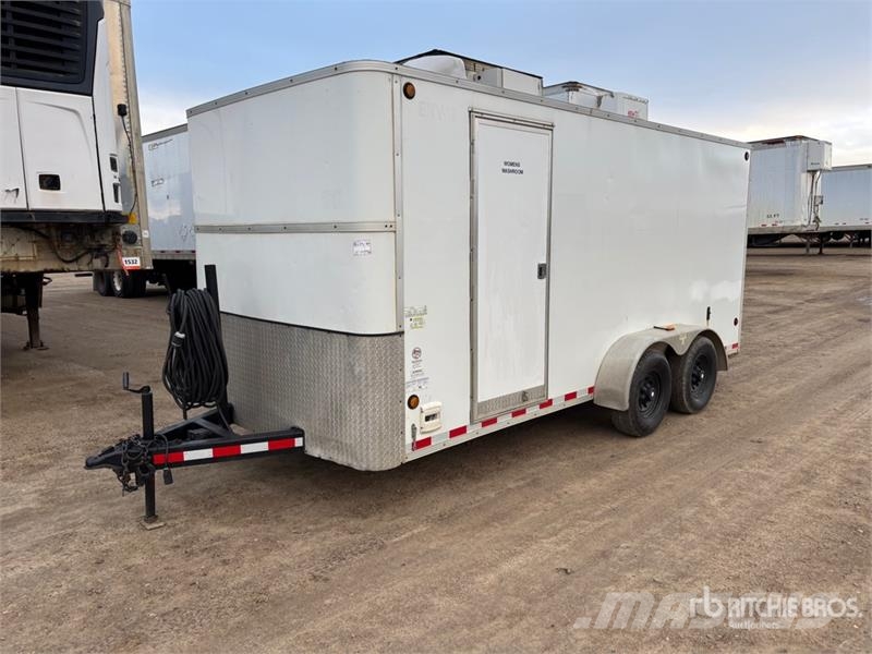 Cjay Trailers 16 ft x 82 in Portable T/A Enclosed Drugi deli