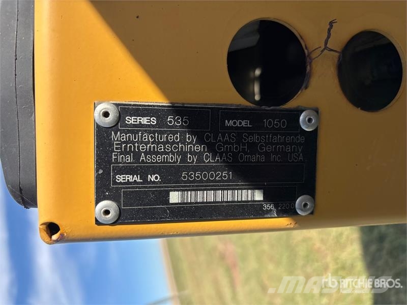 CLAAS 1050 35 ft Flex Combine Header Kombainide heedrid