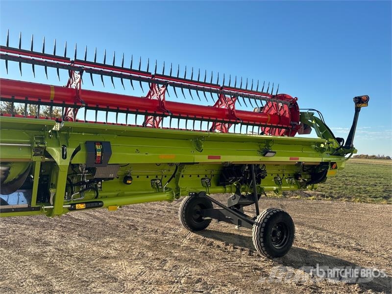 CLAAS Convio 1230 40 ft Flex Draper Combine Header رؤوس الحصادات الدراسات