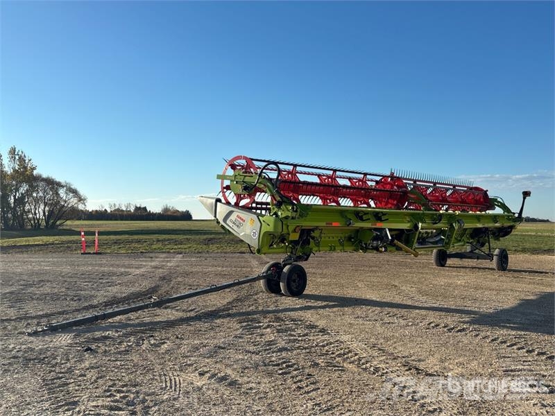 CLAAS Convio 1230 40 ft Flex Draper Combine Header رؤوس الحصادات الدراسات