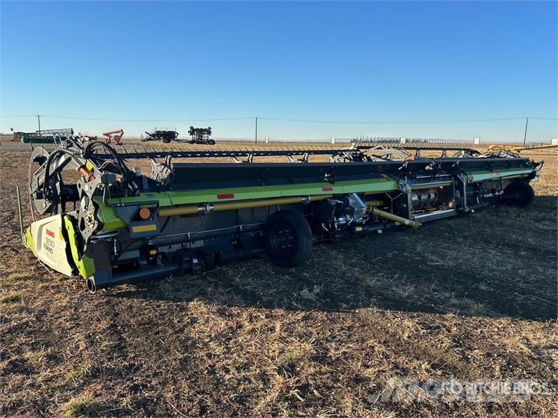 CLAAS Convio Flex 1230 40 ft Flex Draper Combine Header رؤوس الحصادات الدراسات