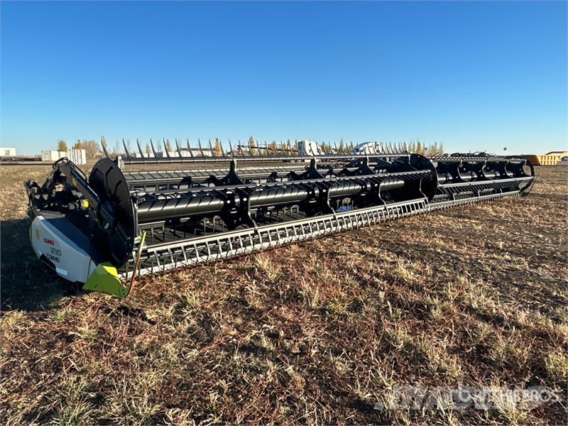 CLAAS Convio Flex 1230 40 ft Flex Draper Combine Header رؤوس الحصادات الدراسات